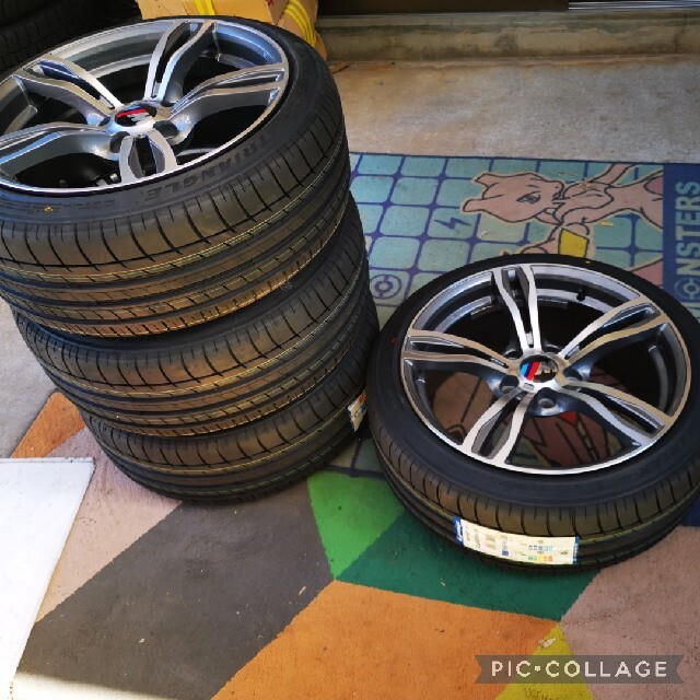 BMW 3シリーズ Z4 E90 E89 18インチ ホイールとタイヤ付き225-
