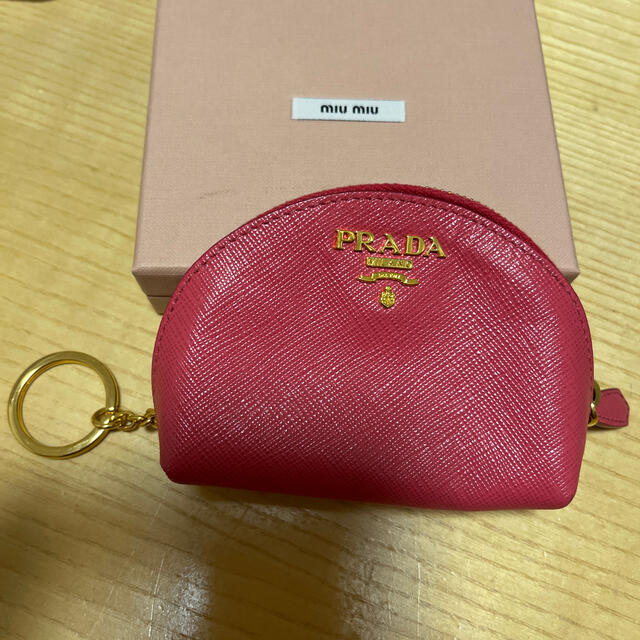 PRADA(プラダ)のPRADA プラダ　キーリング付きコインケース レディースのファッション小物(コインケース)の商品写真