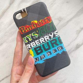 バーバリー(BURBERRY)の【新品】Burberry バーバリー ユニセックス ロゴ iPhoneケース(iPhoneケース)