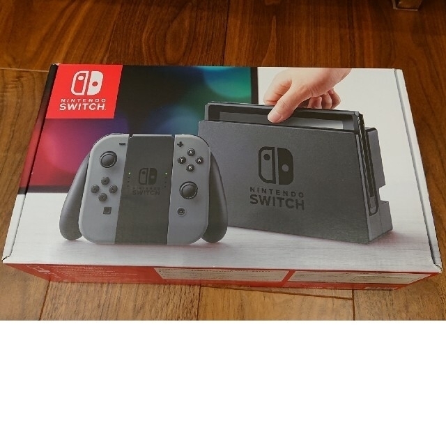 【美品】Nintendo Switch Joy-Com(L)/(R) グレー本体