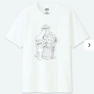 セサミストリート(SESAME STREET)のユニクロ カウズ セサミストリート Tシャツ　XL(Tシャツ/カットソー(半袖/袖なし))