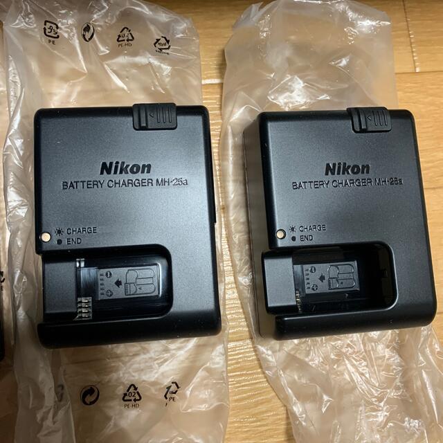 Nikon 純正　バッテリーチャージャー MH-25a 未使用品スマートフォン/携帯電話