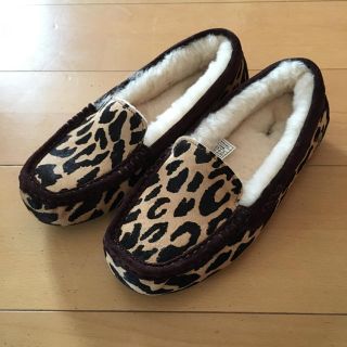 アグ(UGG)の☆UGG アンスレー レオパード 25cm☆(スリッポン/モカシン)