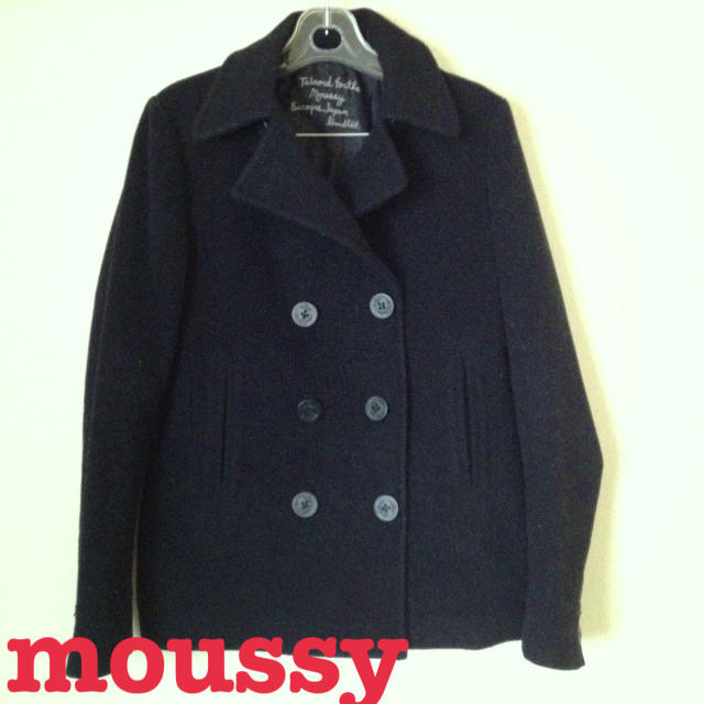 moussy(マウジー)のｍｏｕｓｓｙ＊Ｐコート レディースのジャケット/アウター(ピーコート)の商品写真