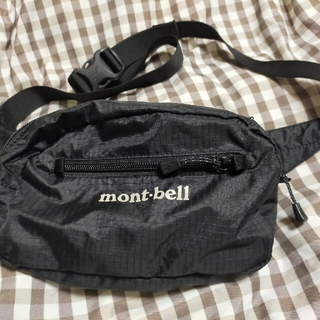 モンベル(mont bell)のmont bell　モンベル ポケッタブル ウエストポーチ S　黒(ボディバッグ/ウエストポーチ)