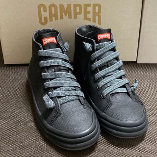 カンペール(CAMPER)の新品 Camper Hoops ハイカットスニーカー ブラック(スニーカー)