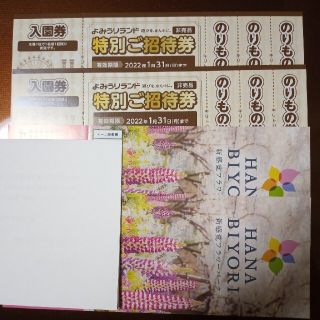 よみうりランド　株主優待券(遊園地/テーマパーク)