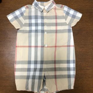 バーバリー(BURBERRY)のバーバリー　ベビー　ロンパース 12M(ロンパース)