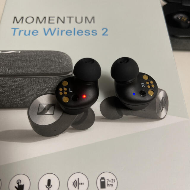 SENNHEISER(ゼンハイザー)のSENNHEISER MOMENTUM True Wireless2 スマホ/家電/カメラのオーディオ機器(ヘッドフォン/イヤフォン)の商品写真