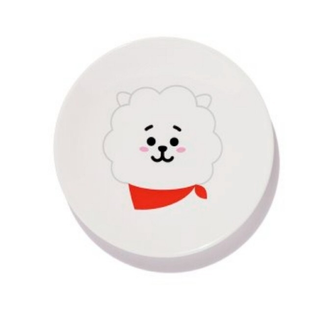 BT21 プレート RJ ジン 公式 BTS