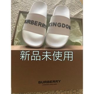 バーバリー(BURBERRY)のバーバリー　サンダル　新品　23センチ　サイズ36 イタリア製　靴(サンダル)