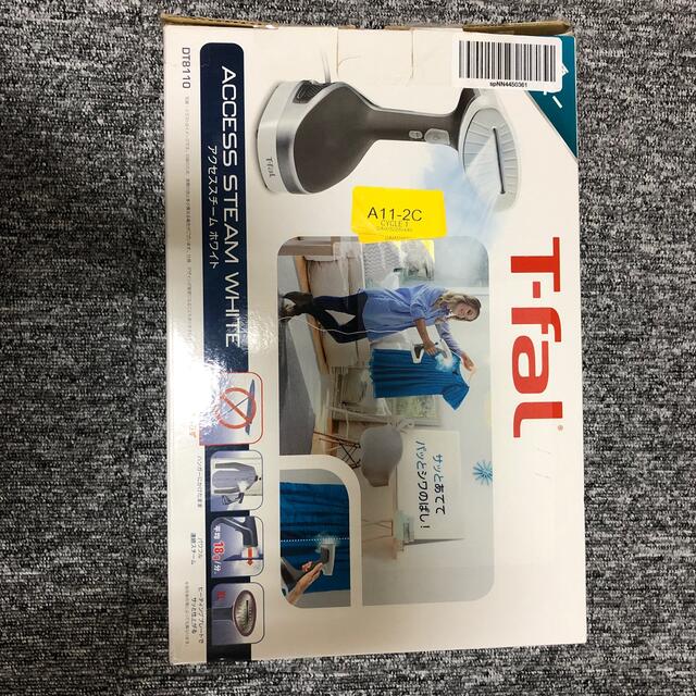 T-fal(ティファール)のT-fal  衣類スチーマー　アクセススチーム ホワイト DT8110J0  スマホ/家電/カメラの生活家電(アイロン)の商品写真