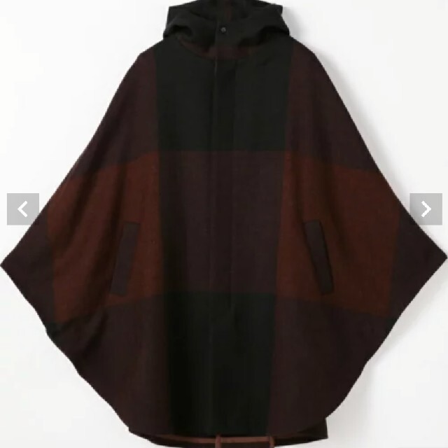 シェットランドチェック フーデッドポンチョ | orinocoorigen.com