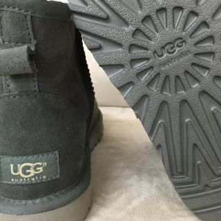 アグ(UGG)のUGG アグ クラシックミニ グレー US8 25cm(ブーツ)