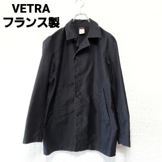 コモリ(COMOLI)の80s 90s VETRA ベトラ ブラックモールスキンジャケット(カバーオール)