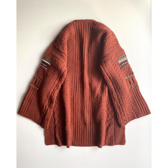 新品 mame Oversized Chunky Knit Cardigan