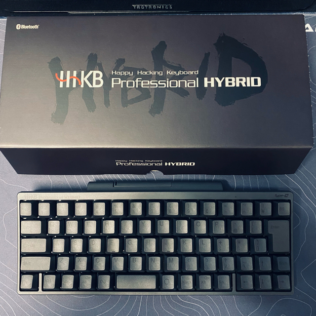 美品 HHKB Professional HYBRID Type-S 墨 日本語PC/タブレット