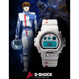 ジーショック(G-SHOCK)の【新品未使用】ガンダムファンクラブ限定 G-SHOCK アムロ・レイモデル(腕時計(デジタル))