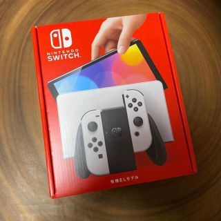 ニンテンドースイッチ(Nintendo Switch)のNintendo Switch有機ELモデルホワイト(携帯用ゲーム機本体)