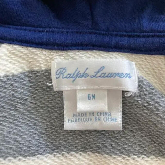 Ralph Lauren(ラルフローレン)のラルフローレンパーカー　 キッズ/ベビー/マタニティのベビー服(~85cm)(トレーナー)の商品写真