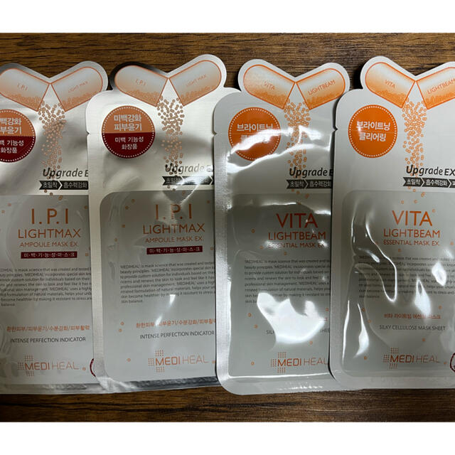 MEDIHEAL シートマスク　４枚 コスメ/美容のスキンケア/基礎化粧品(パック/フェイスマスク)の商品写真