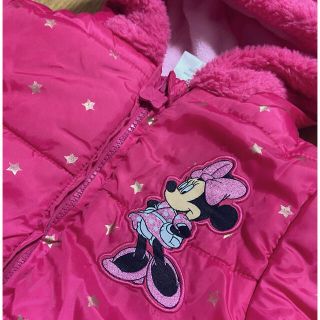 ディズニー(Disney)のディズニー　ジャンパー　ミニーちゃん　ジャケット　アウター　美品(ジャケット/上着)