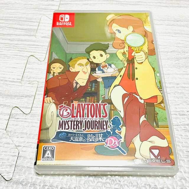 Nintendo Switch(ニンテンドースイッチ)のレイトン ミステリージャーニー カトリーエイルと大富豪の陰謀DX エンタメ/ホビーのゲームソフト/ゲーム機本体(家庭用ゲームソフト)の商品写真