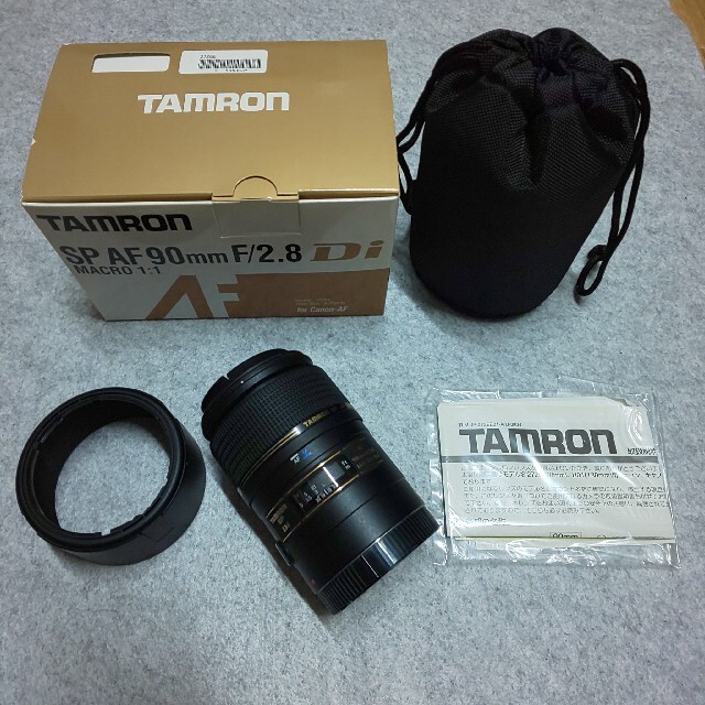 TAMRON(タムロン)のTAMRON レンズ キヤノン用SP AF90F2.8DI MACRO(272E スマホ/家電/カメラのカメラ(その他)の商品写真