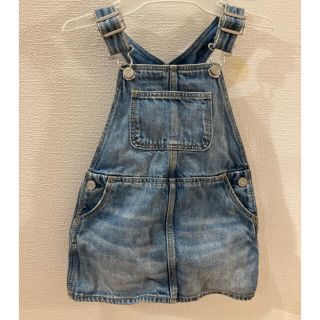 babyGAP/12-18m/ジャンパースカート/80/デニム(スカート)