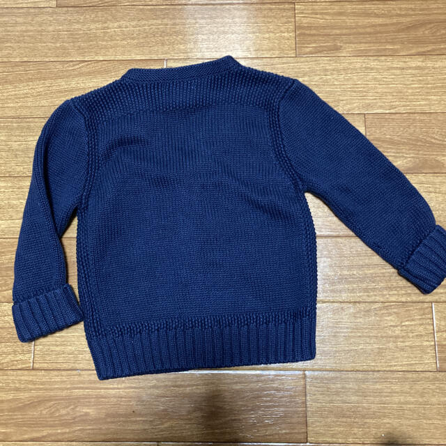 Ralph Lauren(ラルフローレン)の【新品未使用・箱付き】ラルフローレン ニットカーディガン キッズ/ベビー/マタニティのベビー服(~85cm)(カーディガン/ボレロ)の商品写真