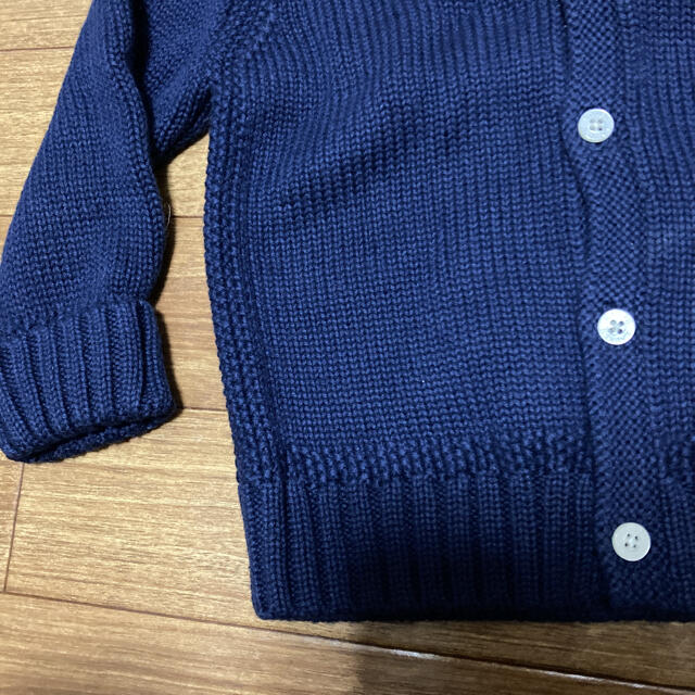 Ralph Lauren(ラルフローレン)の【新品未使用・箱付き】ラルフローレン ニットカーディガン キッズ/ベビー/マタニティのベビー服(~85cm)(カーディガン/ボレロ)の商品写真