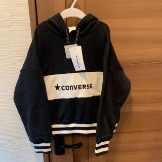 コンバース(CONVERSE)の新品　コンバース　配色パーカー　トレーナー　130(Tシャツ/カットソー)