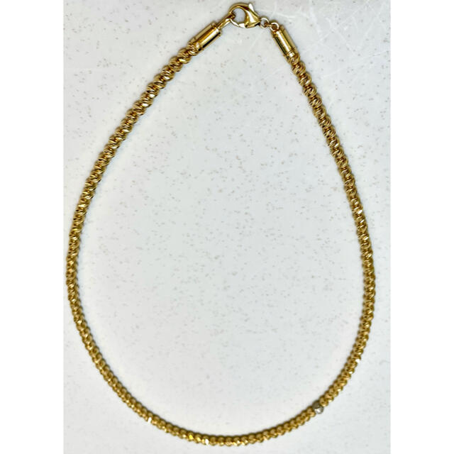 SJX GOLD GLITTER NECKLACE ( L ) |