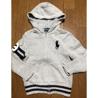 ポロラルフローレン(POLO RALPH LAUREN)の100サイズ　ラルフローレン ニット パーカー(ジャケット/上着)