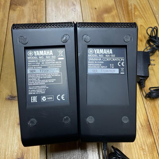 YAMAHA NX-50 ブラック　スピーカー　ヤマハ 5