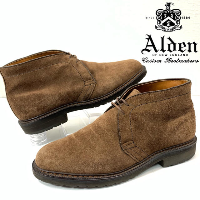 Alden(オールデン)のALDEN オールデン　チャッカブーツ　26cm メンズの靴/シューズ(ブーツ)の商品写真