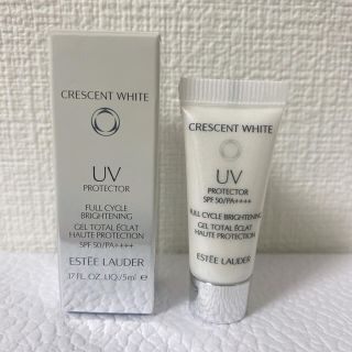 エスティローダー(Estee Lauder)のエスティローダー クレッセントホワイト UVプロテクター(サンプル/トライアルキット)