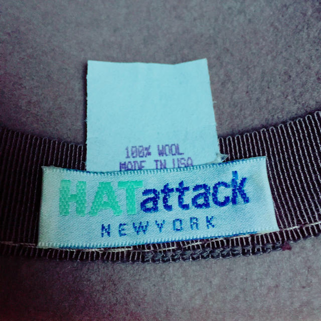 Ron Herman(ロンハーマン)のHATattack NEWYOK の帽子♡ レディースの帽子(ハット)の商品写真