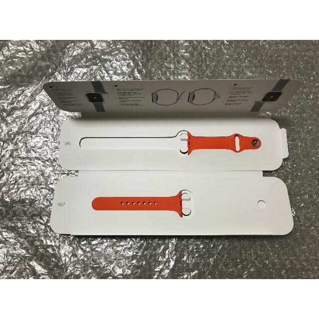 HERMES - 新品未使用 Hermès スポーツバンドオレンジ Apple Series1~7