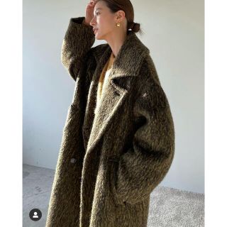 【koyuki様専用】クラネ　MIX SHAGGY LADY COAT(ロングコート)