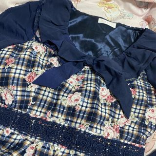 LIZ LISA - リズリサ チェックローズ柄 セットアップの通販 by ひめ
