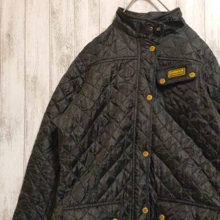 バーブァー(Barbour)のBARBOUR バブアー キルティング ジャケット  レディースＬ ブラック(その他)