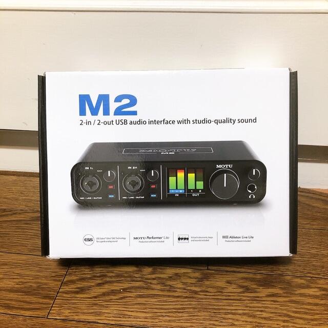 新品未使用　MOTU　M2　製品シリアル未登録 楽器のDTM/DAW(オーディオインターフェイス)の商品写真