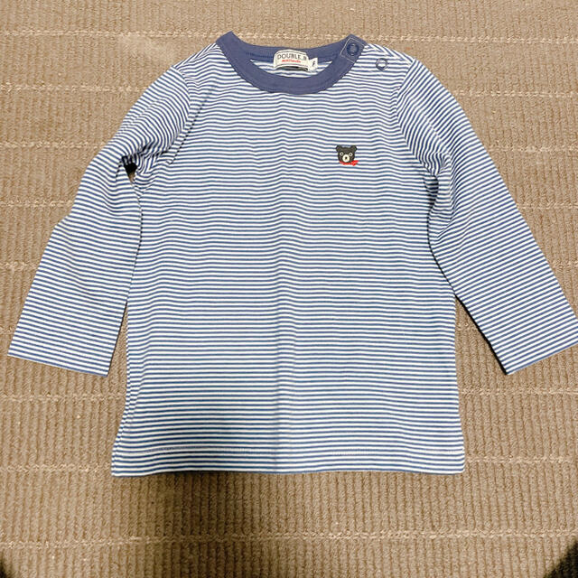 mikihouse(ミキハウス)のミキハウス ベビー服 美品 長袖Tシャツ 70cm 80cm キッズ/ベビー/マタニティのベビー服(~85cm)(Ｔシャツ)の商品写真