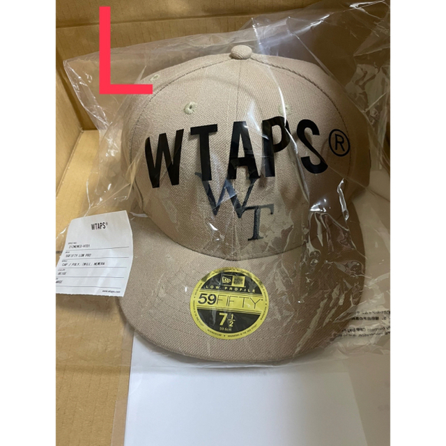 W)taps(ダブルタップス)のwtaps newera ベージュ　L 7-1/2 メンズの帽子(キャップ)の商品写真