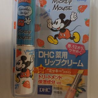 ディーエイチシー(DHC)のDHC リップクリーム ディズニー ミッキー 新品(リップケア/リップクリーム)