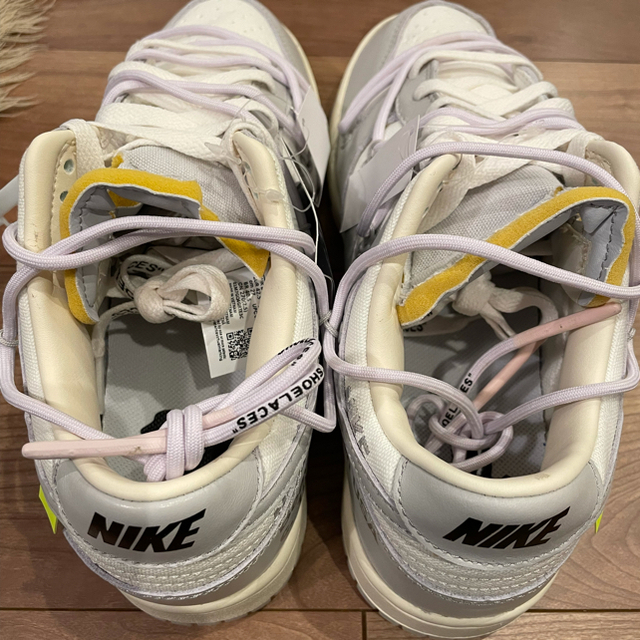 off-white NIKE ダンクlow 1 of 50 "49" 4