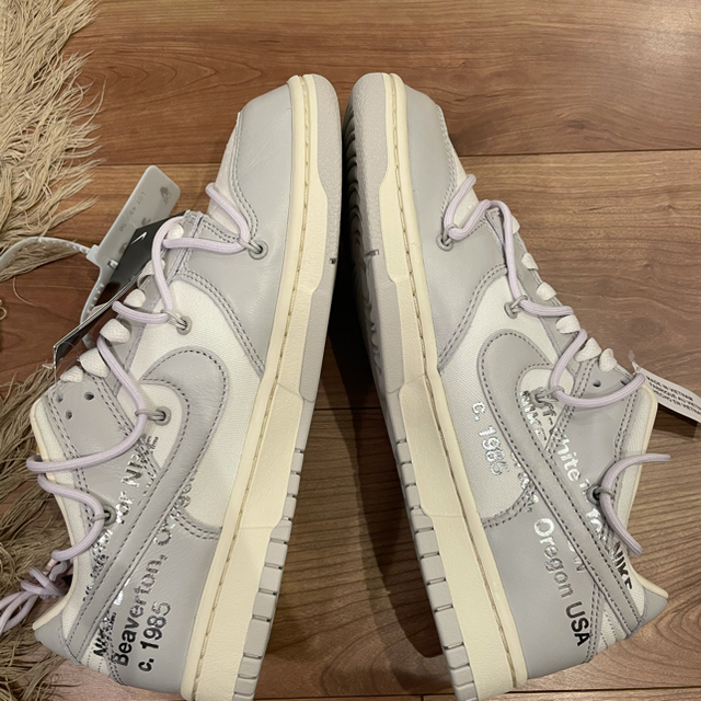 off-white NIKE ダンクlow 1 of 50 "49" 6