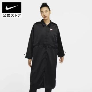 ナイキ(NIKE)の◆ナイキ　ロングジャケット　レディース　サイズM　ブラック　未使用品(その他)