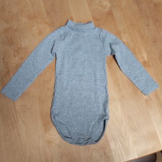 プチバトー(PETIT BATEAU)のプチバトー　タートルネック長袖ボディ(ロンパース)